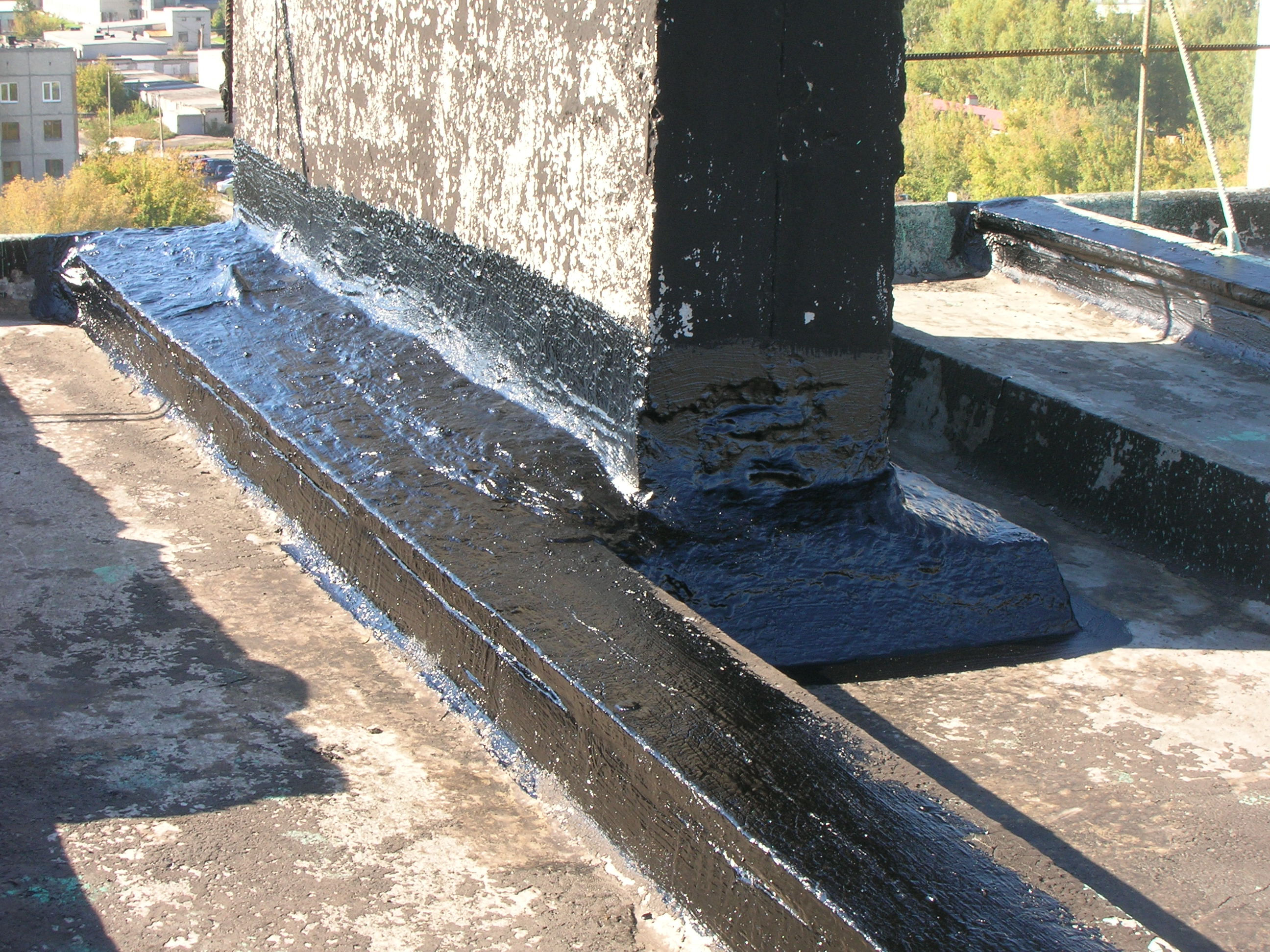 Мастер-класс: Гидроизоляция швов и примыканий жидкой резиной Liquid Rubber 